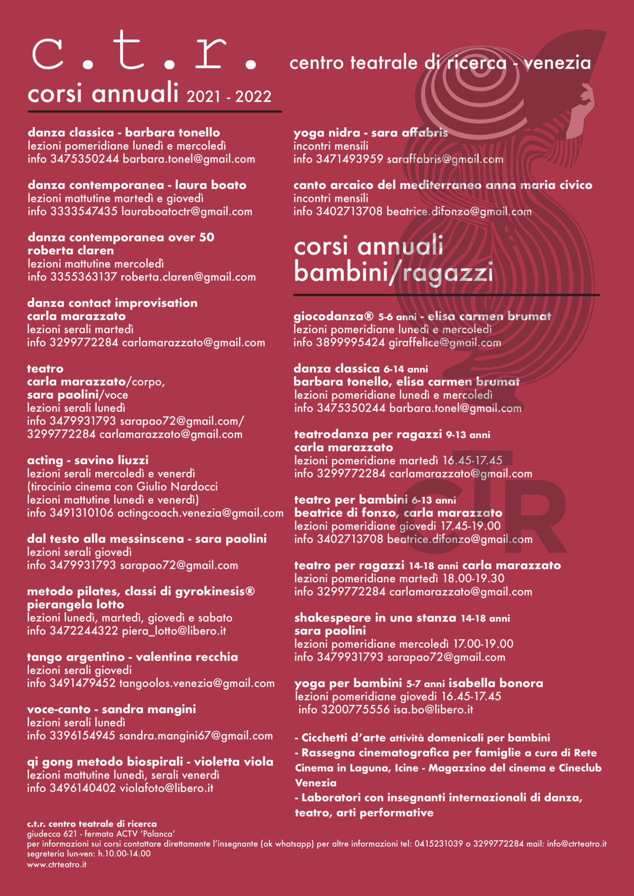 C.T.R. NUOVA STAGIONE 2021-2022!